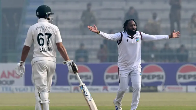 Jomel Warrican received man of the series award as West Indies win the 2nd Test