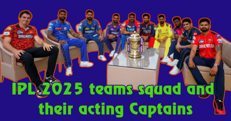 ipl 2025 teams squad