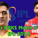 CSK vs PBKS match no#49 of IPL 2025
