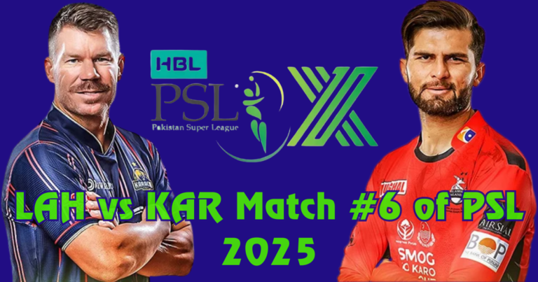 PSL 2025: LAH won by 65 runs from KAR