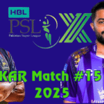 PSL 2025 : QG beat KAR by 5 runs