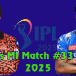 SRH vs MI match no#33 of IPL 2025