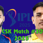 LSG vs CSK match no#30 of IPL 2025
