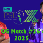 PSL 2025 QG vs ISL