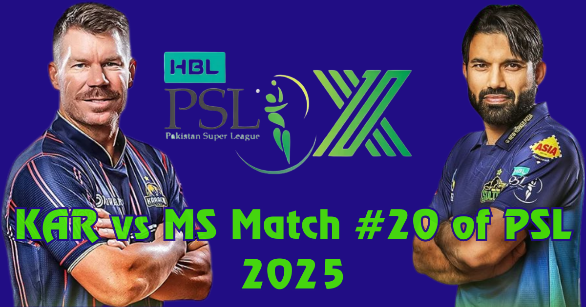 PSL 2025 KAR vs MS