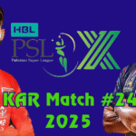 PSL 2025 KAR vs LAH