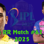 csk vs rr match #62