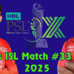 lah vs isl match #33