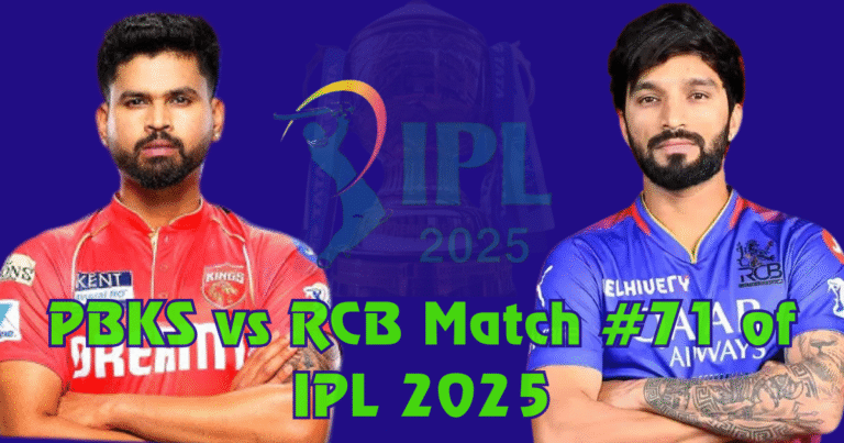 pbks vs rcb match #71