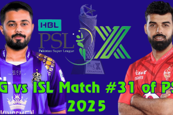 qg vs isl match #31