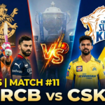 IPL 2026 match # 11 RCB vs CSK