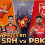 IPL 2026 match # 17 SRH vs PBKS