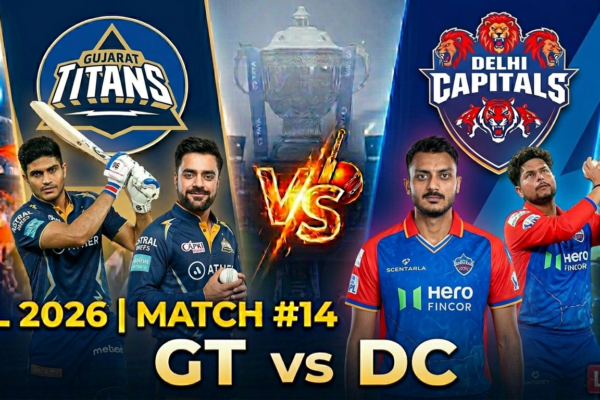 IPL 2026 match # 14 GT vs DC